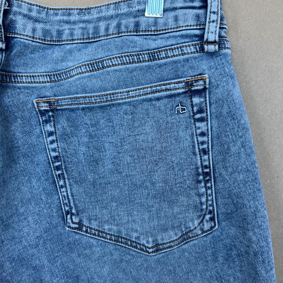 Rag & Bone New York Dre Low Rise Boyfriend Acid Wash Size 31 - Picture 5 of 9